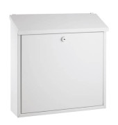 Briefkasten 8604 bianco, wei&szlig;, 36x36x10cm