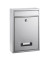 Briefkasten 8602 zero, silber, 21,5x32x8,5cm