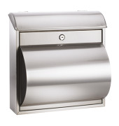 Briefk&auml;sten 8605, silber, 36x37x10/19cm