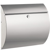 Briefkasten 8607, silber, 32,7x37,5x11,8cm