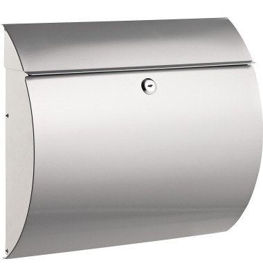 Briefkasten 8607, silber, 32,7x37,5x11,8cm