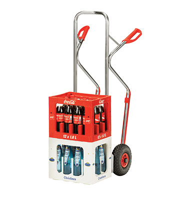 Sackkarre A1330L tragfähig bis 200kg silber 32x25cm Aluminium Sackkarre A1330L tragfähig bis 200kg silber 32x25cm Aluminium