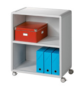 Ablagewagen DM2K2.02, grau, Polystyrol