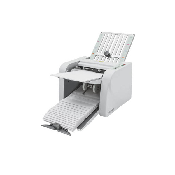 4019364883064 - Büro-Falzmaschine IDEAL 8306 für Formate A4 12“ 4 Falzarten bis 115 Blatt min bis 150 Blatt Abschaltautomatik weiß