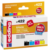 Druckerpatrone 18-422 kompatibel zu Epson 16XL, Multipack, schwarz, cyan, magenta, gelb