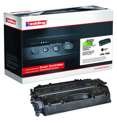 Toner 18-2023 schwarz ca 6500 Seiten kompatibel zu CE505X 05X