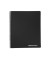 Collegeblock 2350 Officebook, liniert / liniert Rand beidseitig , A4+, 90g, schwarz, 80 Blatt