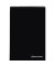 Notizblock 2347, kariert / Lineatur 22, A4, 90g, schwarz, 80 Blatt