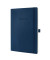 Notizbuch CO317, Conceptum, blau, A4, liniert, 80g, 97 Blatt / 194 Seiten