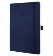 Notizbuch CO327, Conceptum, blau, A5, liniert, 80g, 97 Blatt / 194 Seiten