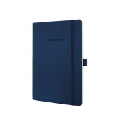 Notizbuch CO326, Conceptum, blau, A5, kariert, 80g, 97 Blatt / 194 Seiten