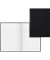 Notizbuch 86-55227, schwarz, A5, kariert, 80g, 96 Blatt / 192 Seiten
