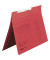Pendelhefter 15033844, A4 rot Recyclingkarton 320g