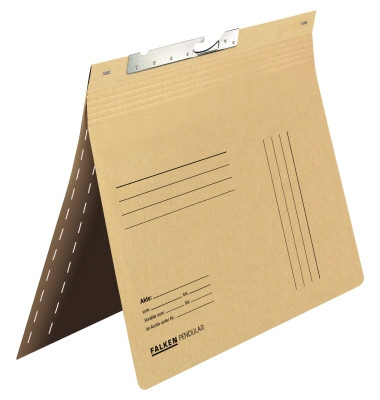 Pendelhefter 15033620, A4 chamois Recyclingkarton 320g