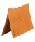 Pendelhefter 15033670, A4 orange Recyclingkarton 320g