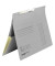 Pendelhefter 15033802, A4 grau Recyclingkarton 320g
