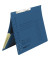 Pendelhefter 15033 A4 320g Karton blau Amtsheftung mit Tasche