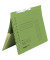 Pendelhefter 15033814, A4 grün Recyclingkarton 320g