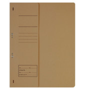 Ösenhefter 125402612, A4 chamois halber Vorderdeckel, Recyclingkarton 250g