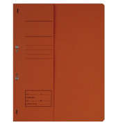 Ösenhefter 125402620, A4 orange halber Vorderdeckel, Recyclingkarton 250g
