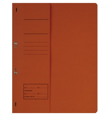 Ösenhefter DIN A4 250g/m² Karton orange