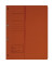 Ösenhefter 125402620, A4 orange halber Vorderdeckel, Recyclingkarton 250g