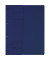 Ösenhefter 125402650, A4 blau halber Vorderdeckel, Recyclingkarton 250g