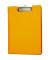 Klemmbrettmappe 2339243, A4, orange, Karton, Folien-kaschiert, inkl Aufhängeöse