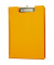 Klemmbrettmappe 2339243 A4 orange Karton mit Kunststoffüberzug inkl Aufhängeöse 
