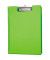 Klemmbrettmappe 2339254 A4 hellgrün Karton mit Kunststoffüberzug inkl Aufhängeöse 