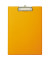Klemmbrett 2335243, A4, orange, Karton, Folien-kaschiert, inkl Aufhängeöse