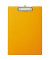 Klemmbrett 2335243 A4 orange Karton mit Kunststoffüberzug inkl Aufhängeöse 