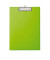 Klemmbrett 2335254 A4 hellgrün Karton mit Kunststoffüberzug inkl Aufhängeöse 