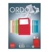 Sichtmappen Ordo classico 7369592, A4 rot Papier 120g