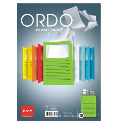 Sichtmappen Ordo classico 7369562, A4 intensivgrün Papier 120g
