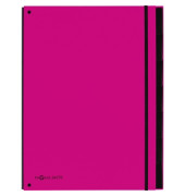 Pultordner Trend 24079-34, 7-teilig blanko, dunkelrosa, A4, 7 F&auml;cher