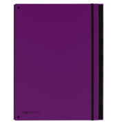 Pultordner Trend 24079-12, 7-teilig blanko, lila, A4, 7 F&auml;cher