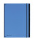 Pultordner Trend 24079 A4 blanko hellblau 7-teilig