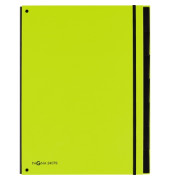 Pultordner Trend 24079-17, 7-teilig blanko, lindgr&uuml;n, A4, 7 F&auml;cher