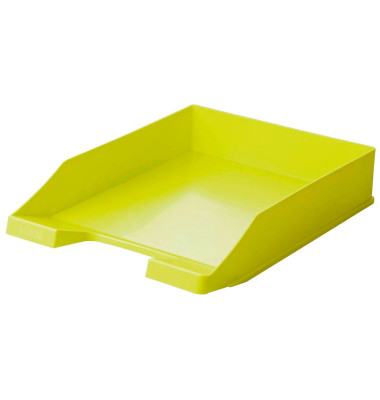 Briefablage Klassik 1027-X-50 A4 / C4 lemon Kunststoff stapelbar