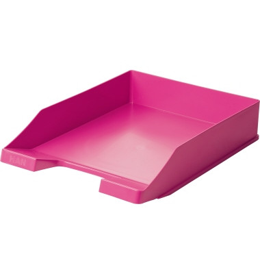 Briefablage Klassik 1027-X-56 A4 / C4 pink Kunststoff stapelbar