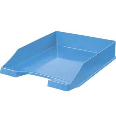 Briefablage Klassik 1027-X-54 A4 / C4 hellblau Kunststoff stapelbar Briefablage Klassik 1027-X-54 A4 / C4 hellblau Kunststoff stapelbar