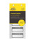 Hinweisetikett Inventar 50 x 20 mm (B x H) Polyesterfolie silber Inventar Nr. 50 Etik./Pack.