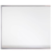 Schaukasten ECO 15 x A4 Metallrückwand weiß, silber magnetisch