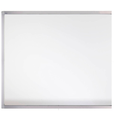 Schaukasten ECO 15 x A4 Metallrückwand weiß, silber magnetisch