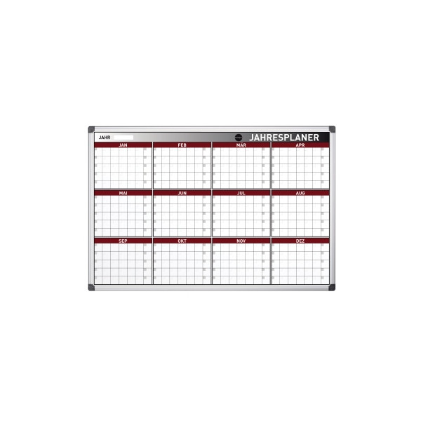 5603750073499 - Jahresplaner Earth-It 90 x 60 cm (B x H) 12 Monate weiß 5603750073499 Bi-Office