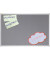 Pinnwand X-tra! Line PT330512, 180x120cm, Filz, Aluminiumrahmen, grau