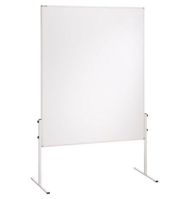 Whiteboardstellwand X-tra!Line, MT2011, 150x120cm, lackiert, Metallrahmen