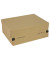 Versandkarton Postbox 5851 braun, innen 241x166x94mm, Kraftliner Wellpappe