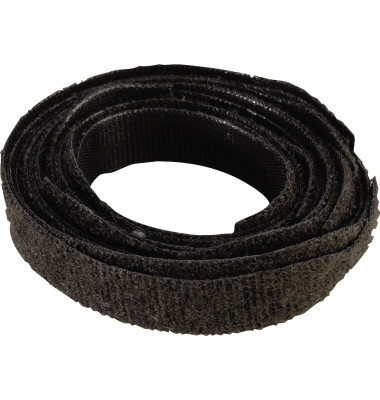 Klettband WRAP ONE 12,7 x 48 mm (B x L) nicht selbstklebend schwarz